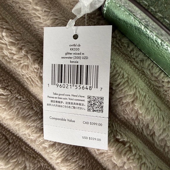 Kenzie‎ Glitter Small Convertible Crossbody NWT - Picture 4 of 6